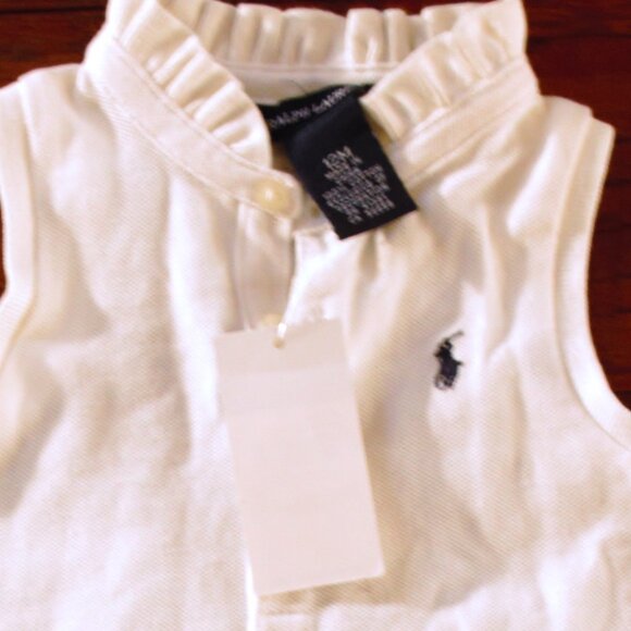 Ralph Lauren Sleeveless Tennis Dress 12M - Picture 2 of 2